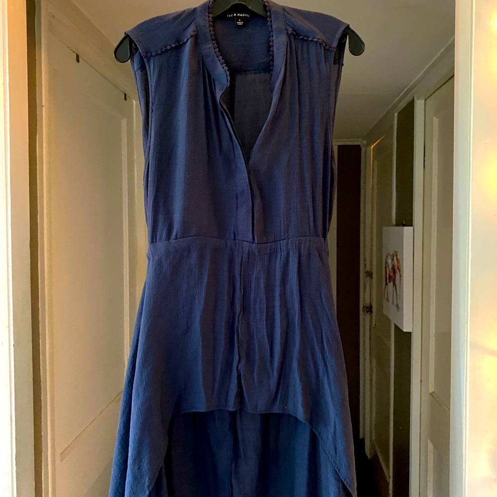 Hi-lo blouse